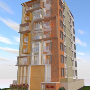 8-Storied building Plan-2060 sqft